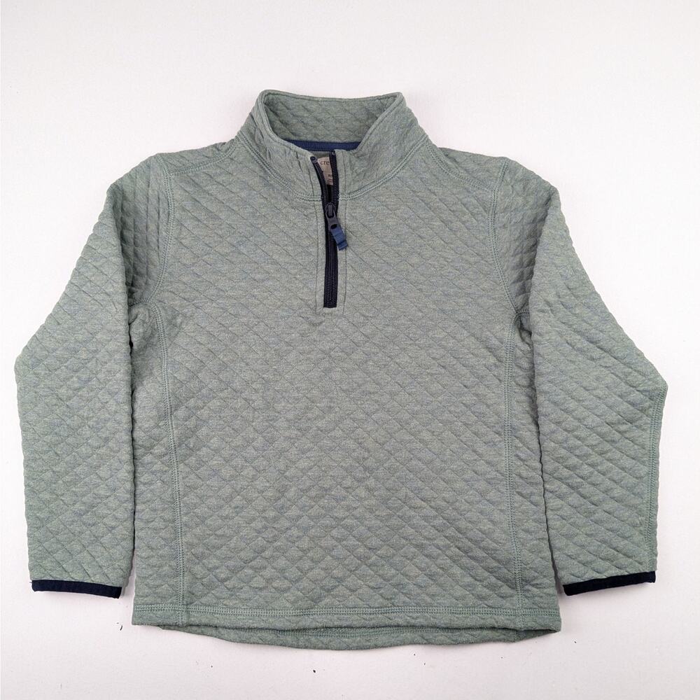 Crewcuts Boys Diamond Quilted 1/2 Zip Pullover